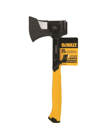 Hacha de Campista Dewalt DWHT51387 Acero 567 g con Funda Hacha de Campista Dewalt DWHT51387 Acero 567 g con Funda