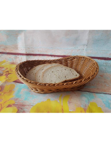 Canastas de Pan Tejidas ANRUIDE - 2 Piezas 30.2x21.3 cm