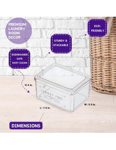 Contenedor Organizador de Cápsulas de Detergente Modern Order 2