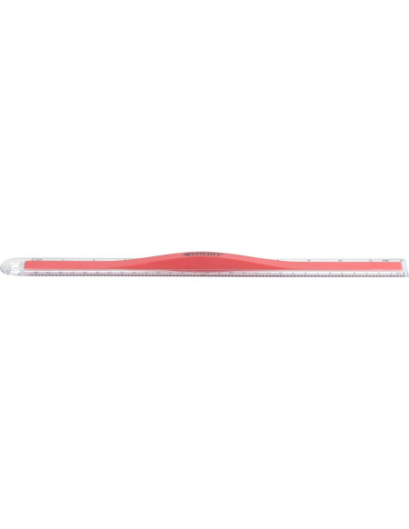 Regla de Plástico Westcott 30.48 cm con Agarre de Goma Regla de Plástico Westcott 30.48 cm con Agarre de Goma