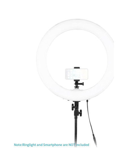 Soporte para Teléfono y Cámara NEEWER con Adaptador y Trípode Soporte para Teléfono y Cámara NEEWER con Adaptador y Trípode