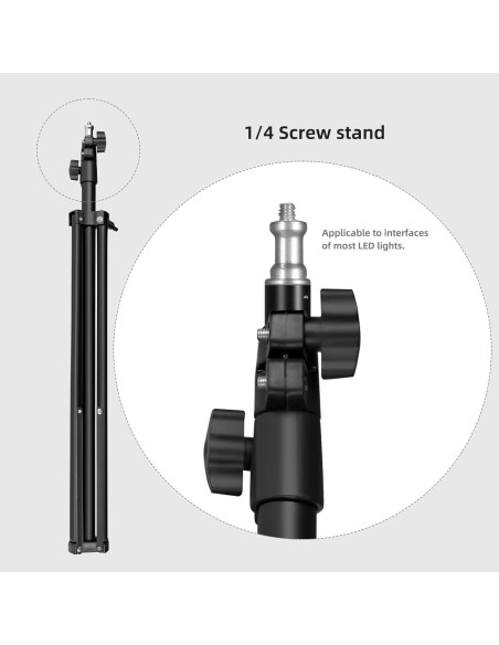 Trípode de Luz Yongnuo 190cm para Fotografía con Rosca 1/4" Trípode de Luz Yongnuo 190cm para Fotografía con Rosca 1/4"