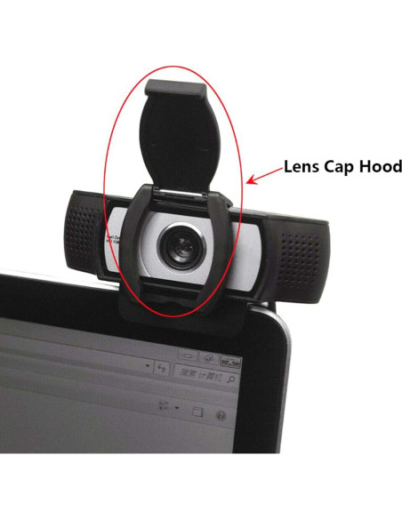 Tapa de lente con obturador LICHIFIT para Webcam Logitech C920 C922 Tapa de lente con obturador LICHIFIT para Webcam Logitech C920 C922