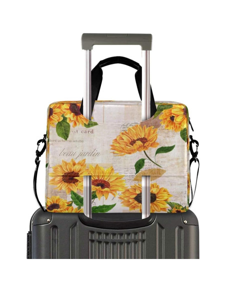 Bolsa para Laptop Yulife Girasol 40x7.5x30 cm Unisex Bolsa para Laptop Yulife Girasol 40x7.5x30 cm Unisex