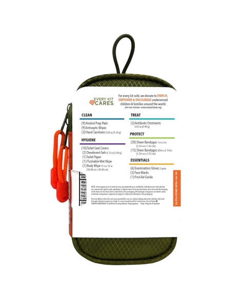 Kit de Primeros Auxilios Be Smart Get Prepared - 84 Piezas Kit de Primeros Auxilios Be Smart Get Prepared - 84 Piezas