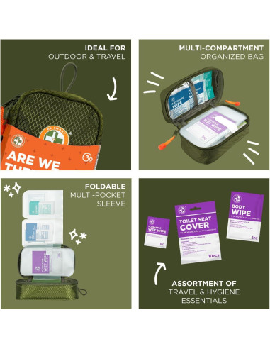 Kit de Primeros Auxilios Be Smart Get Prepared - 84 Piezas