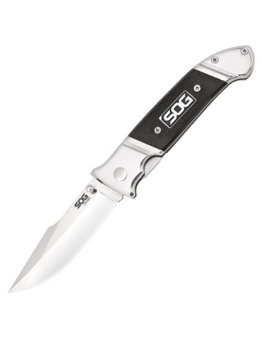 Cuchillo de bolsillo SOG Fielder G10 - Acero inoxidable 8.4 cm