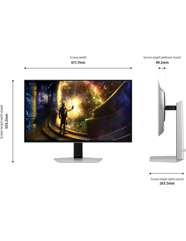Monitor de Juegos Samsung 27" Odyssey OLED G6 QHD 240Hz