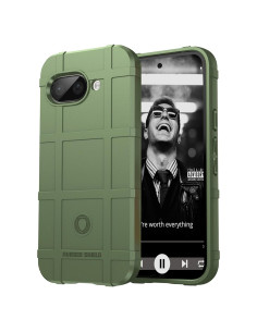 Funda Resistente TPU para Google Pixel 9A Verde Antideslizante