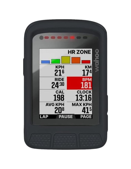 Funda de Silicona Voikoli para Wahoo ELEMNT ROAM V2 - Negro Funda de Silicona Voikoli para Wahoo ELEMNT ROAM V2 - Negro