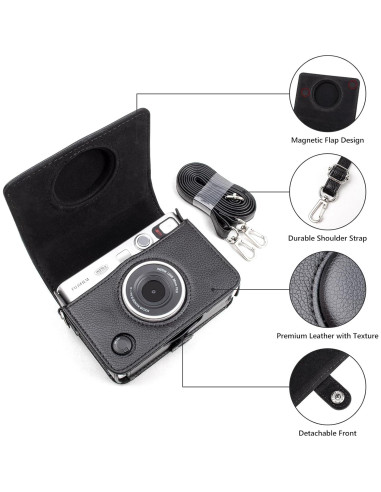Funda Protectora para Cámara Fujifilm Instax Mini Evo con Álbum