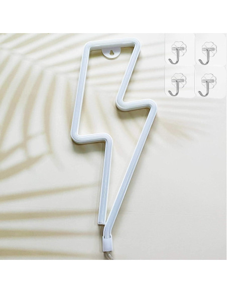 Luz de Neón Rayo Púrpura VIFULIN LED USB/Batería 17.78x26.67cm Luz de Neón Rayo Púrpura VIFULIN LED USB/Batería 17.78x26.67cm