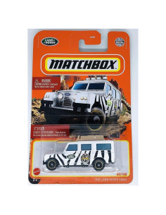 Matchbox 2022 - Land Rover 1965 Blanco 1:64 Diecast