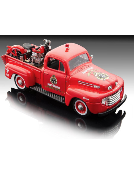 Maisto 1:24 Harley Davidson 1936 y Ford F-1 1948 Die-Cast Maisto 1:24 Harley Davidson 1936 y Ford F-1 1948 Die-Cast