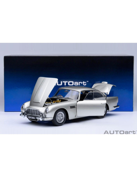 AUTOart Aston Martin DB5 1:18 Die-Cast Plata Metálica AUTOart Aston Martin DB5 1:18 Die-Cast Plata Metálica