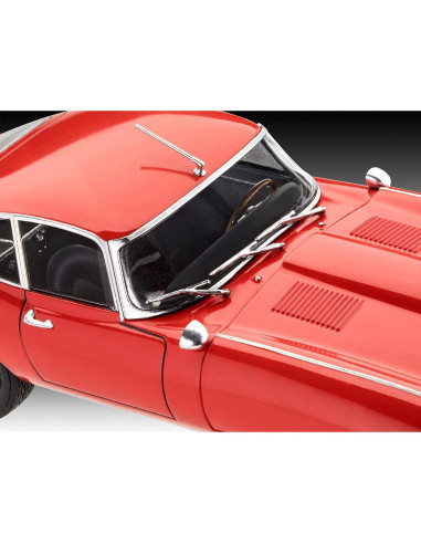 Kit de Modelo Jaguar E-Type Coupé Revell 1:24 Rojo