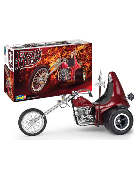 Kit de Construcción Revell Triciclo Malvado 1:8 153 Piezas Kit de Construcción Revell Triciclo Malvado 1:8 153 Piezas