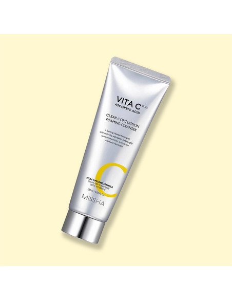 Limpiador Espumoso Missha Vita C Plus 120ml - Piel Radiante Limpiador Espumoso Missha Vita C Plus 120ml - Piel Radiante