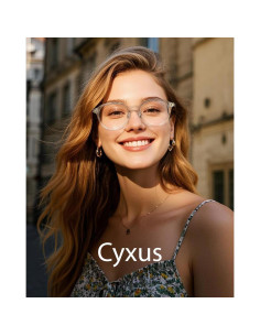 Gafas de bloqueo de luz azul Cyxus unisex para computadora 2