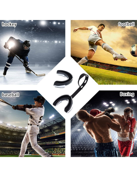 8 Protectores Bucales Juveniles TOODOO para Fútbol y Boxeo 8 Protectores Bucales Juveniles TOODOO para Fútbol y Boxeo