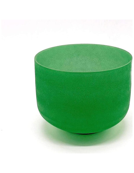 Cuenco Cantante de Cuarzo Verde TAIFENG 20.32 cm Templado Cuenco Cantante de Cuarzo Verde TAIFENG 20.32 cm Templado