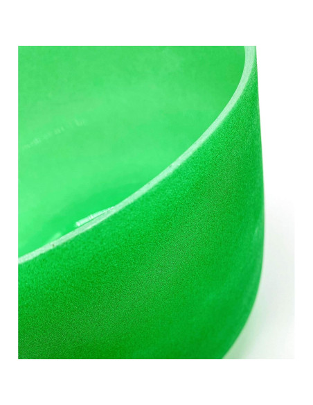 Cuenco Cantante de Cuarzo Verde TAIFENG 20.32 cm Templado Cuenco Cantante de Cuarzo Verde TAIFENG 20.32 cm Templado