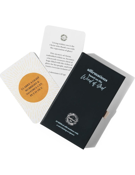 Tarjetas de Afirmación Cristiana WildFlower Joy - 50 Tarjetas Tarjetas de Afirmación Cristiana WildFlower Joy - 50 Tarjetas