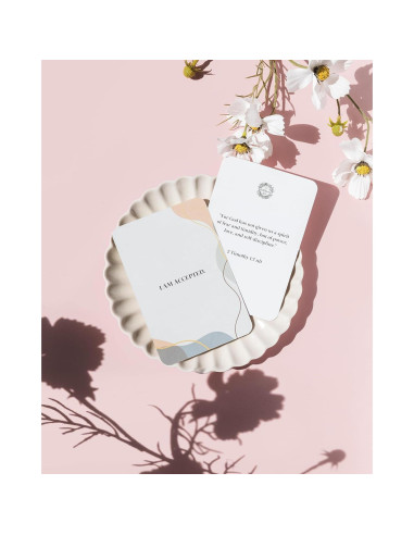 Tarjetas de Afirmación Cristiana WildFlower Joy - 50 Tarjetas