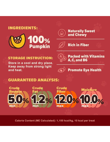Chips de Calabaza para Perros Shang Yi 170g - Hipoalergénicas Chips de Calabaza para Perros Shang Yi 170g - Hipoalergénicas