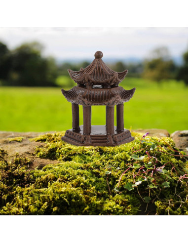 Adorno de Cerámica Balacoo Pagoda para Acuario 10x7.5cm