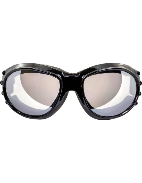 Gafas de Motocicleta Birdz - 2 Pares con Lentes Claros y Ámbar Gafas de Motocicleta Birdz - 2 Pares con Lentes Claros y Ámbar