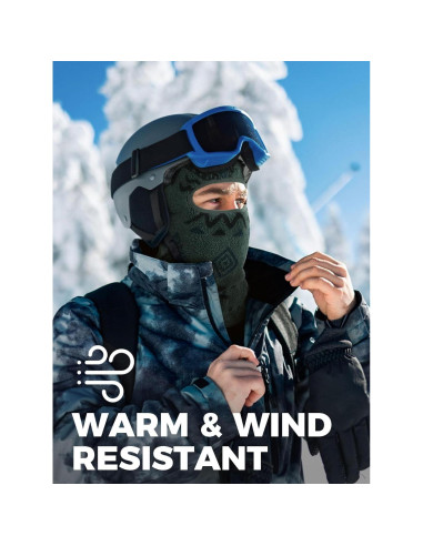 Máscara Balaclava WTACTFUL de Forro Polar Multicolor