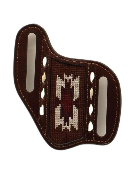 Funda de Cuchillo Nocona 100% Cuero Marrón con Cordón Funda de Cuchillo Nocona 100% Cuero Marrón con Cordón