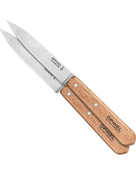 Juego de Cuchillos de Pelar Opinel No. 102 2 Piezas Acero Carbono Juego de Cuchillos de Pelar Opinel No. 102 2 Piezas Acero Carbono