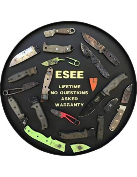 Cuchillo Fijo ESEE Candiru 13.02 cm Acero 1095 con Funda Cuchillo Fijo ESEE Candiru 13.02 cm Acero 1095 con Funda