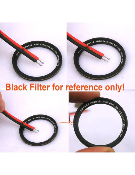 Filtro UV Fotasy 46mm Plata MRC Ultra Delgado 16 Capas Filtro UV Fotasy 46mm Plata MRC Ultra Delgado 16 Capas
