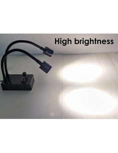 Mini Luz LED de Microscopio USB con Cuello de Ganso Ajustable 2