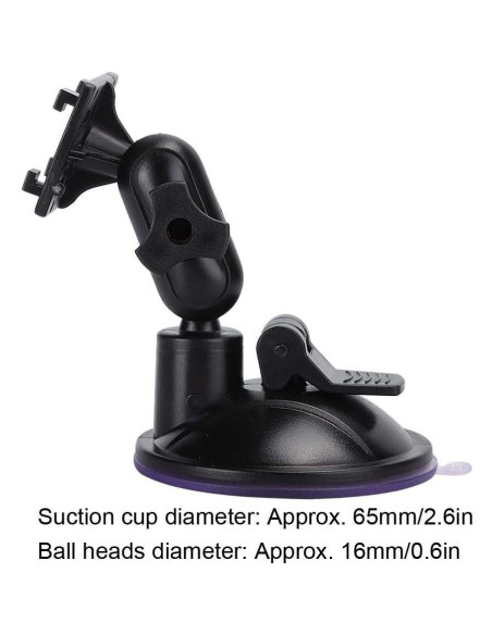 Soporte para cámara de tablero Yoidesu con ventosa 65mm Soporte para cámara de tablero Yoidesu con ventosa 65mm