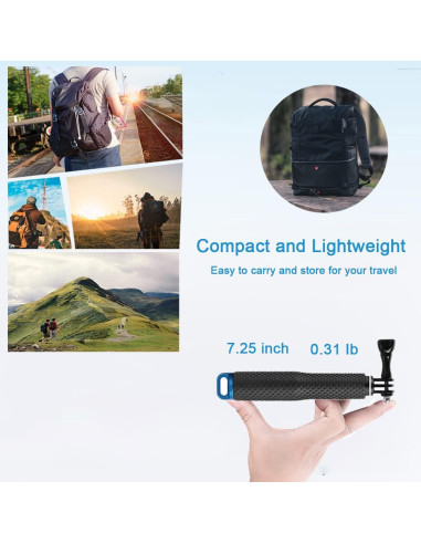Kit de Accesorios para GoPro Hero + Flotador y Selfie Stick