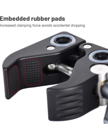 SUNWAYFOTO CC-02 Super Clamp para Trípode 1/4 y 3/8 SUNWAYFOTO CC-02 Super Clamp para Trípode 1/4 y 3/8