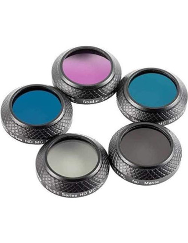 Kit de Filtros para Cámara de Drone Ultimaxx 7 Piezas DJI Mavic