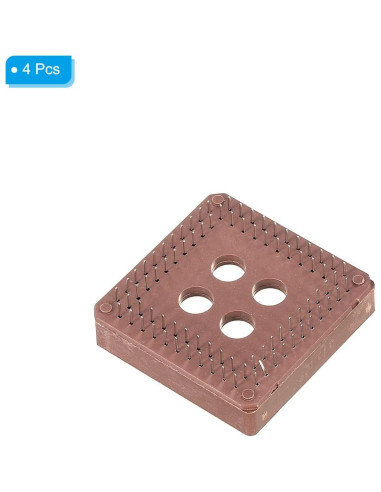 Zócalo IC PLCC84P PATIKIL 84 Pines 2.54mm Montaje PCB - 4 Piezas
