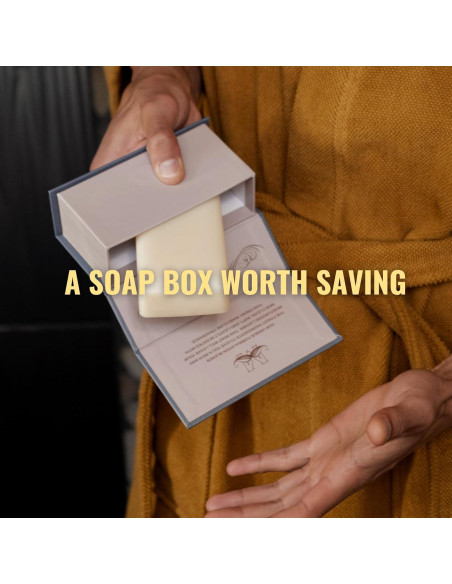 Conjunto de Jabones Masculinos San Francisco Soap Company - Cítricos, Pachulí, Trébol Rojo - 283.5 g Conjunto de Jabones Masculinos San Francisco Soap Company - Cítricos, Pachulí, Trébol Rojo - 283.5 g