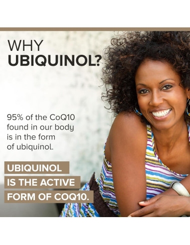Qunol Plus Ubiquinol 200mg + Omega-3 250mg, 90 cápsulas