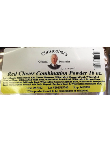 Polvo de Trébol Rojo Christophers Original 454 g