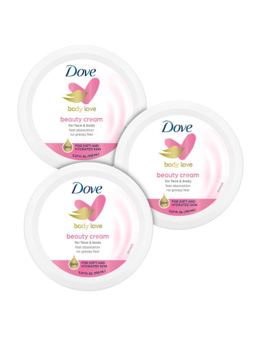 Crema Hidratante Dove Body Love 150 ml - Piel Normal a Seca