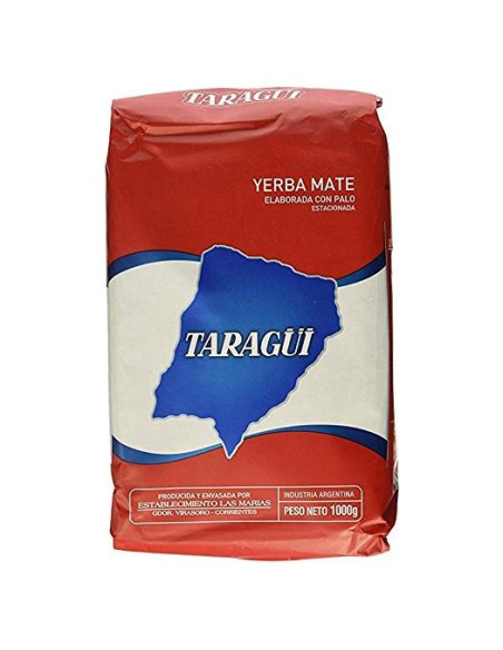 Yerba Mate Taragui Mezcla Regular 1kg - Paquete de 10 Yerba Mate Taragui Mezcla Regular 1kg - Paquete de 10
