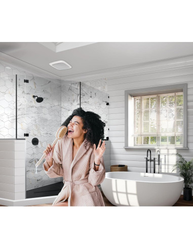 Ventilador de Baño Homewerks 110 CFM con Altavoz Bluetooth