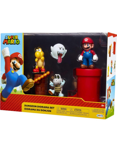 Set de Figuras Super Mario 5 Piezas Jakks Pacific 25.4 cm
