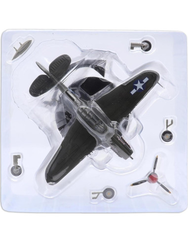 Modelo Diecast Curtiss P-40N Warhawk 1:72 - Regalo Militar